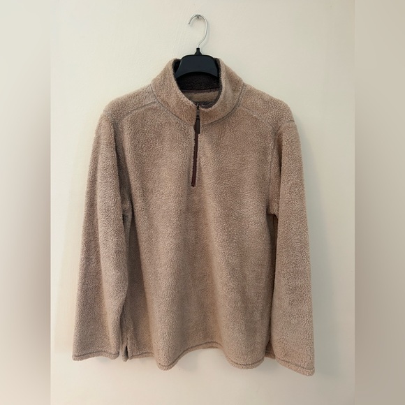 Trinity Tan Fleece 1/4 Zip (XL) - Picture 1 of 3